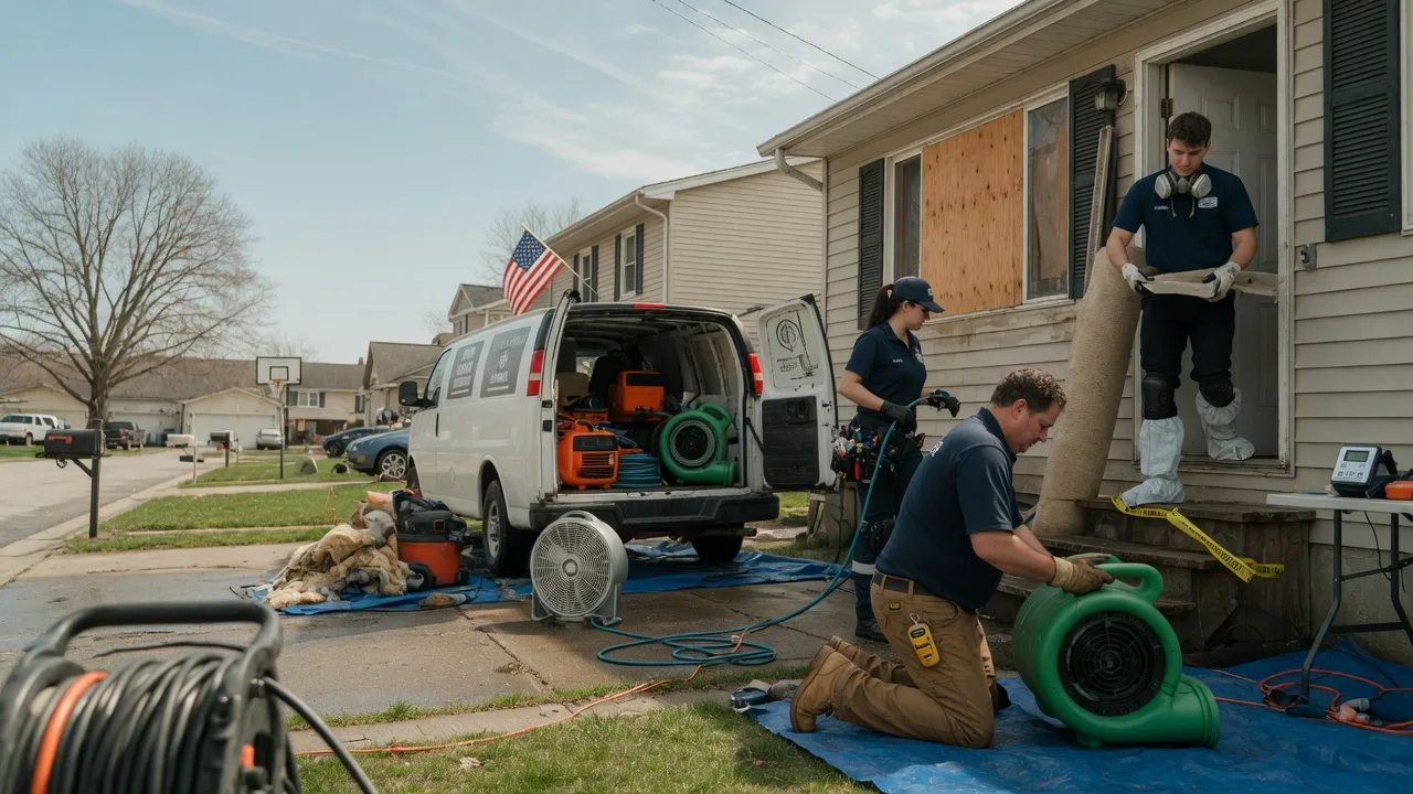 Water Damage Restoration in Seneca, IL near me